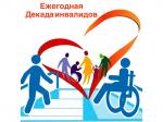 План мероприятий Декады инвалидов,  посвященных Международному Дню инвалидов в 2025 году.